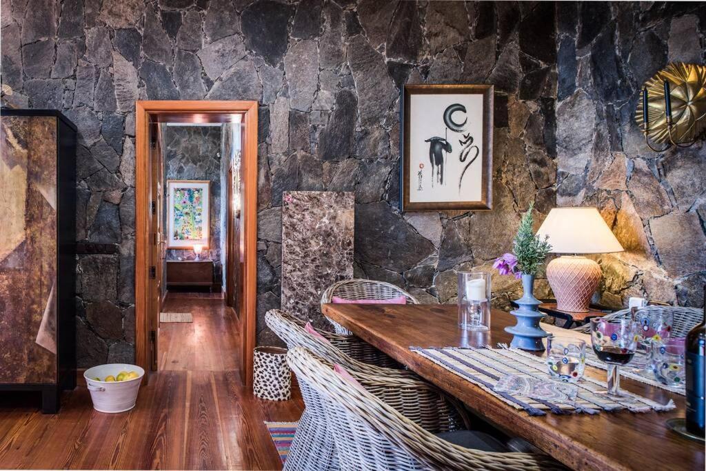 El Retamar Luxury Villa In Nature With Swimming Pool Tenerife, Santiago Del Teide, With Sea And Mountain Views מראה חיצוני תמונה
