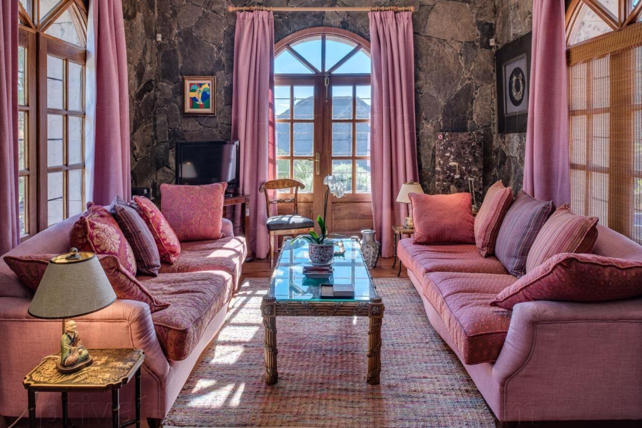 El Retamar Luxury Villa In Nature With Swimming Pool Tenerife, Santiago Del Teide, With Sea And Mountain Views מראה חיצוני תמונה